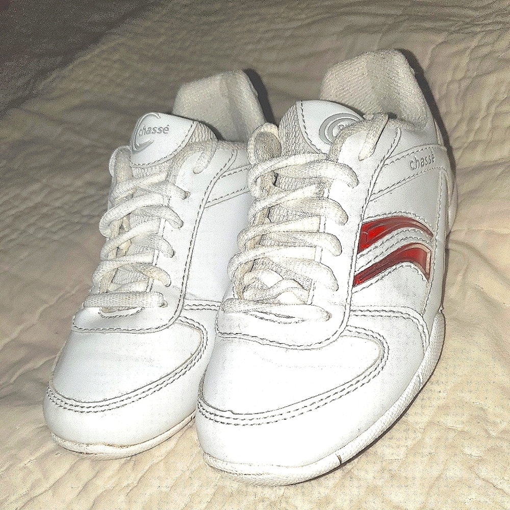Chasse' Girls Cheer Uniform Shoes Size 1Y
